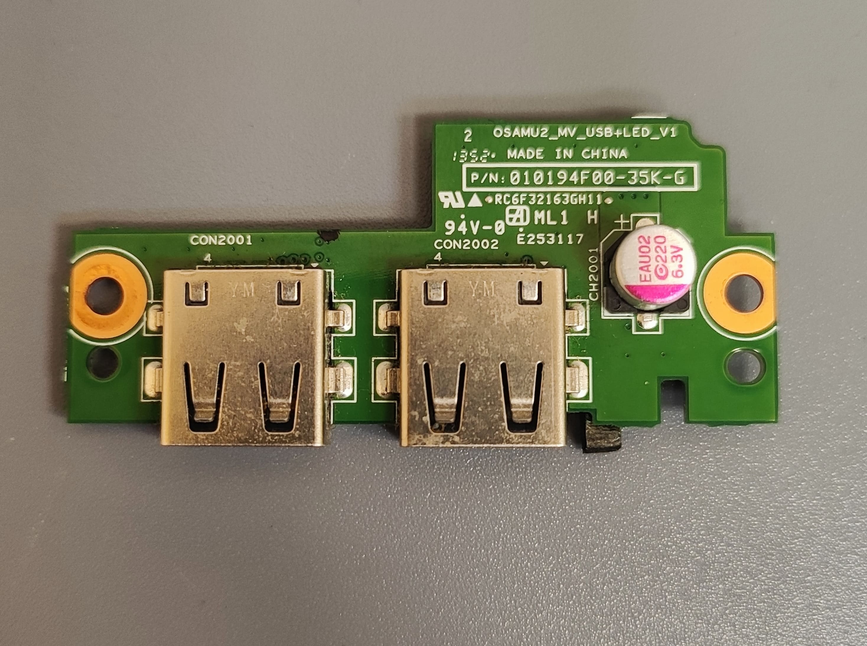 Плата USB для ноутбука HP 15-d000sr