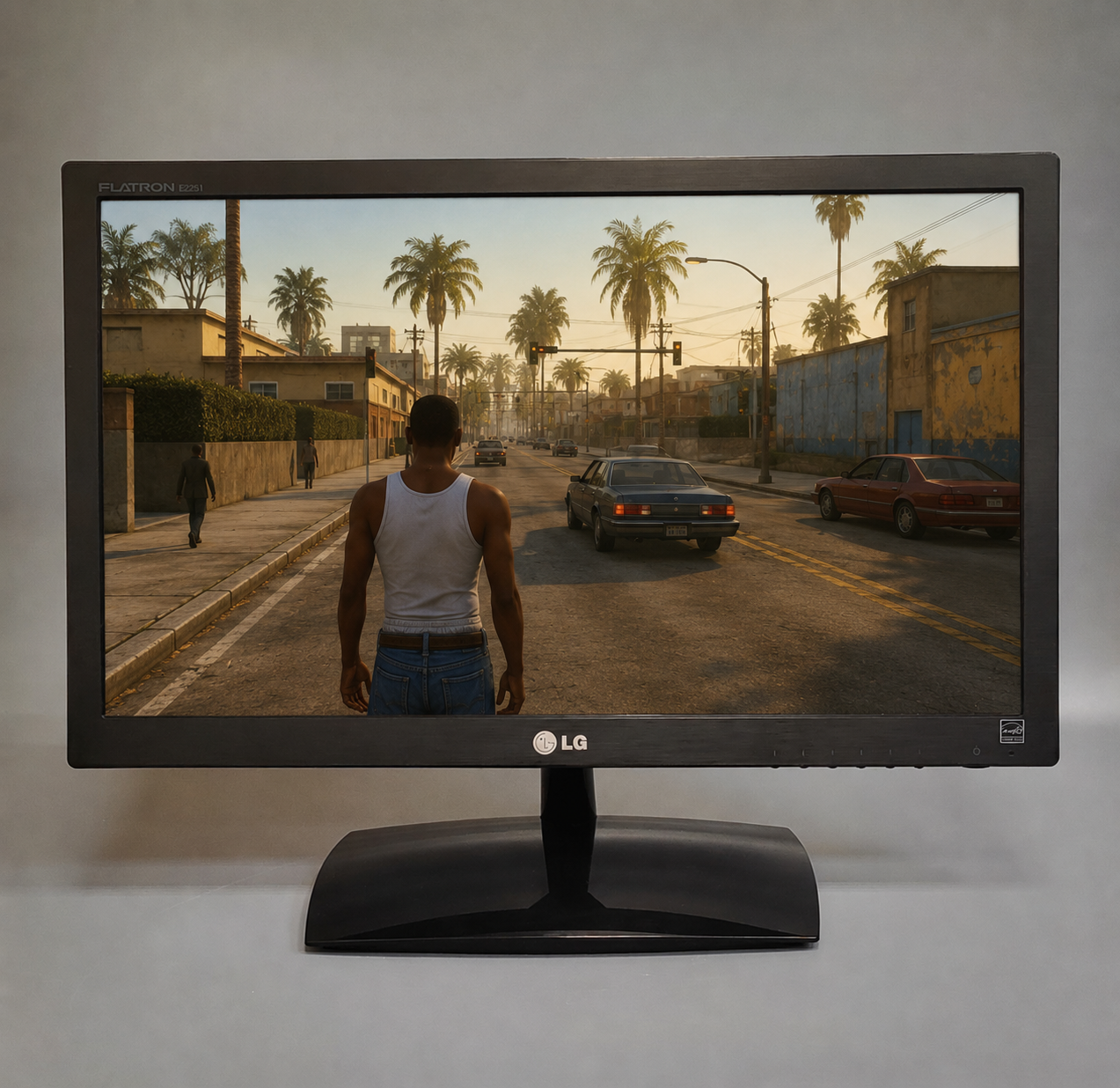 Монитор LG Flatron E2251S-BN FHD 60Hz