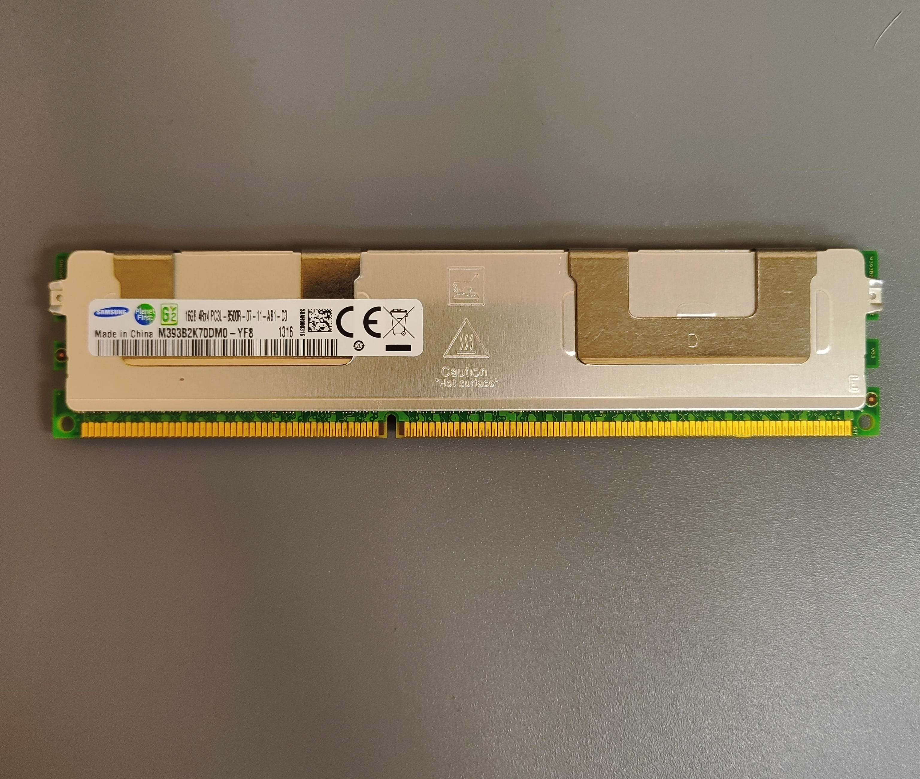 Оперативная память DDR3 Samsung 16GB M393B2K70DM0-YF8