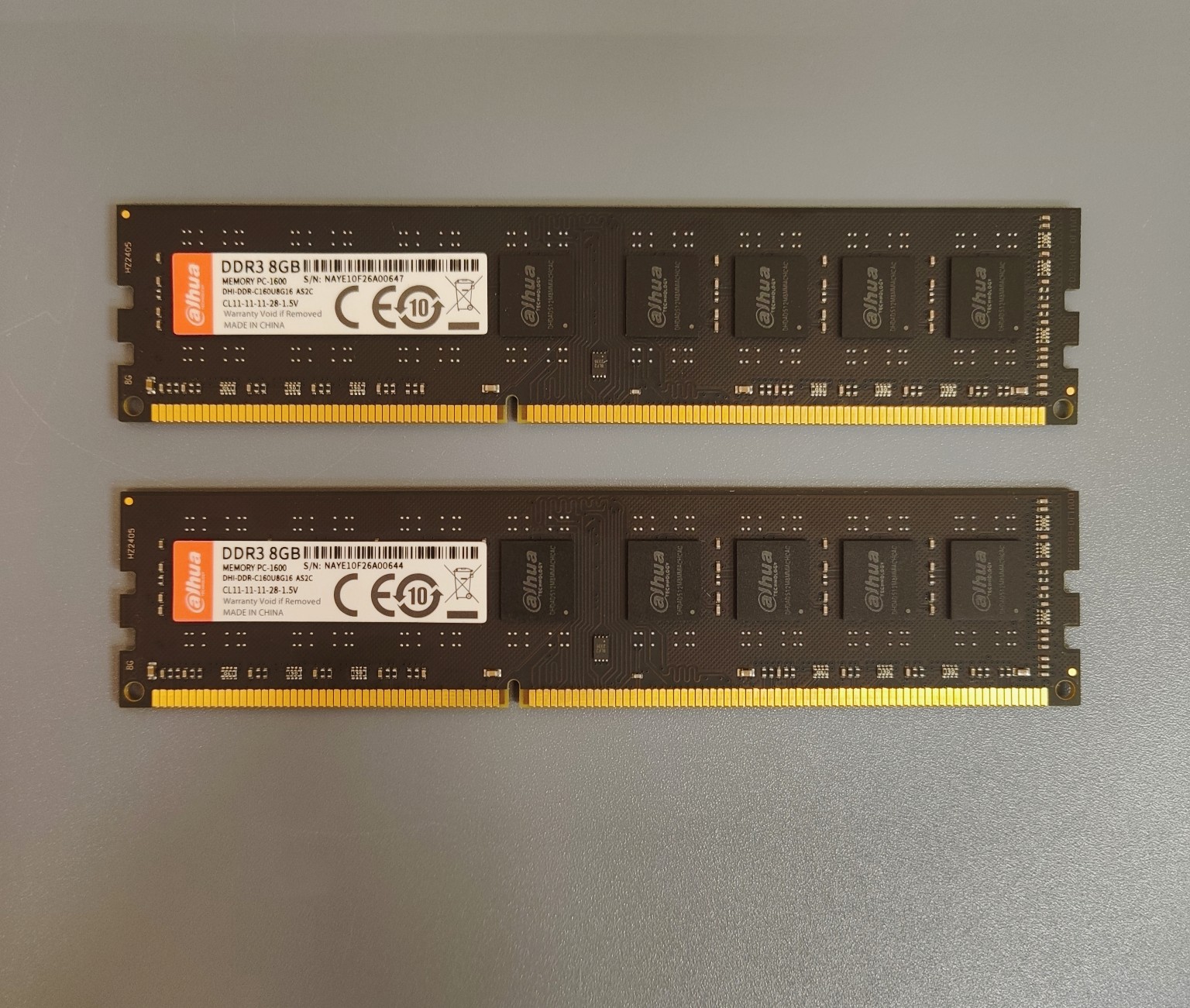 Комплект оперативной памяти DDR3 DAHUA 16GB (2x8GB) 1600Mhz