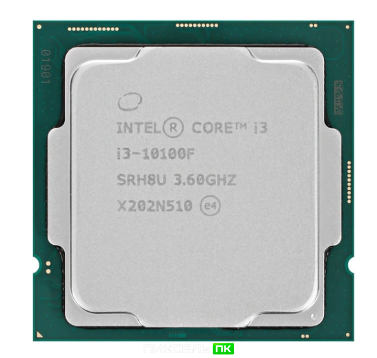 Процессор Intel Core i3-10100f