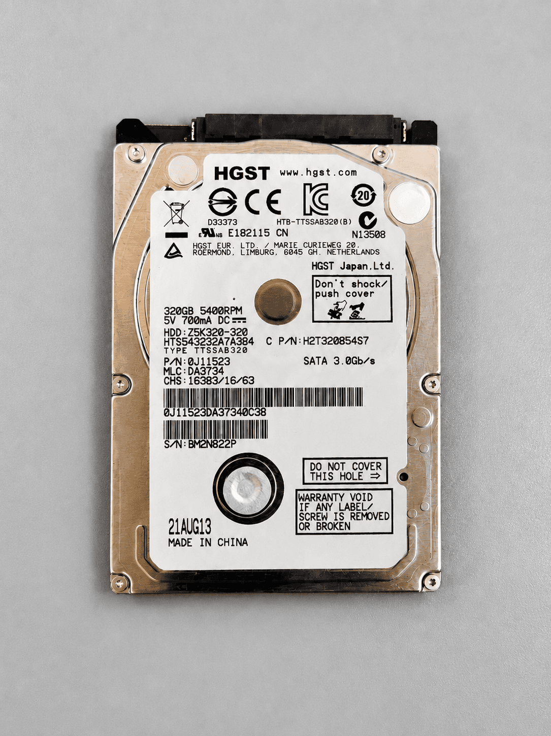 Жесткий диск 2.5 HITACHI HGST 320GB